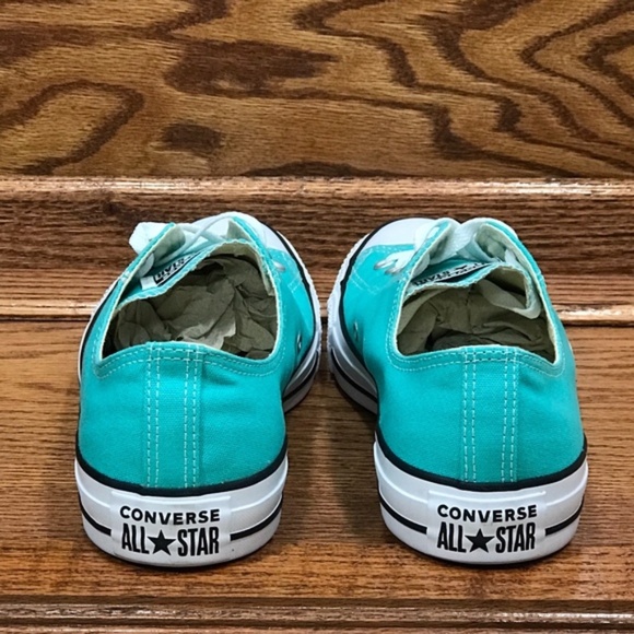 Converse CTAS Ox Pure Teal Shoes - Picture 6 of 8